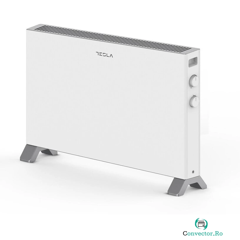 Convector 2000W 3 Trepte Temperatura 20-25m2 Cablu 1.5m 220-240V Alb la 189.99 lei ron