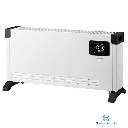 Convector Electric PEH02 3 Trepte de Putere Mod ECO Temporizator 2000W Control Wi-Fi Tuya Alb