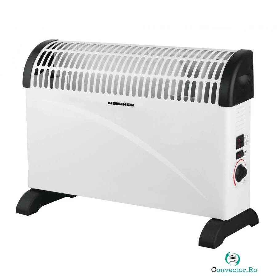 HEINNER Convector Heinner HCVH-Y2000T, 3 setari de temperatura: 750/1250/2000W, termostat ajustabil, ventilator Turbo la 129.99 lei ron