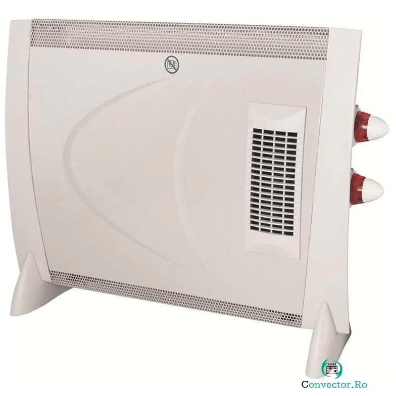 Convector electric FK190TURBO 2 trepte de putere 2000W Alb